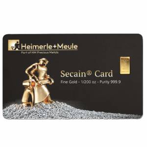 SecainCard 1/200 Oz H+M Bild von SecainCard 1/200 Oz H+M