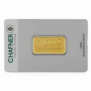 1/2 oz Goldbarren - C.HAFNER Bild von 1/2 oz Goldbarren - C.HAFNER