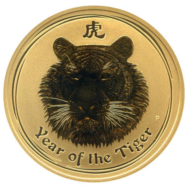 Bild von 1/20 oz Lunar II - Tiger 2010