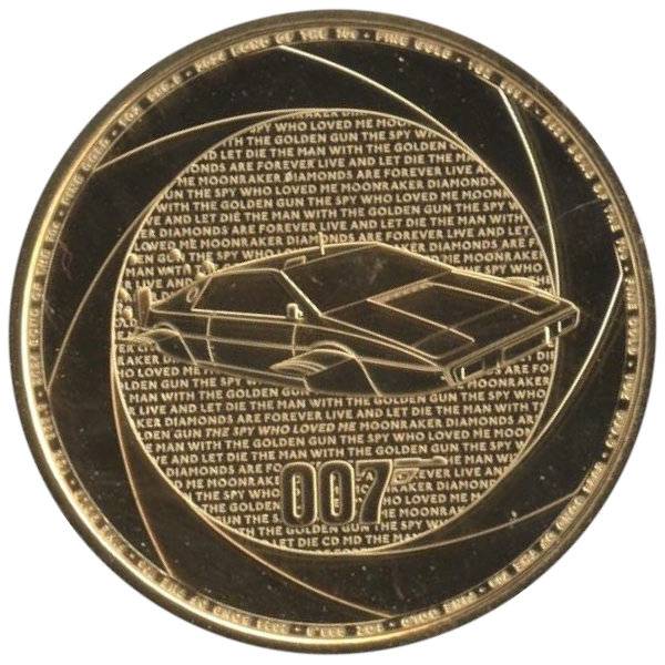 Bild von 1 oz Gold Six Decades of 007 - Bond of the 70s - 2024