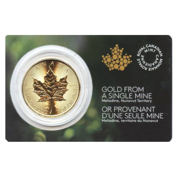 Bild von 1 oz Maple Leaf Gold - 2022 - Meliadine Mine