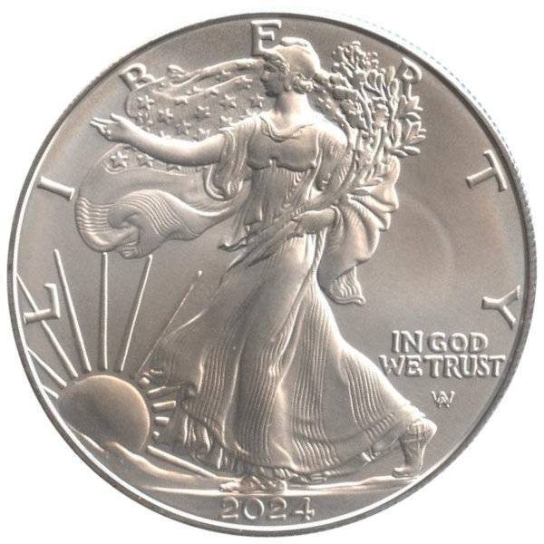 Bild von 1 oz American Eagle Silber - 2024 - Differenzbesteuert