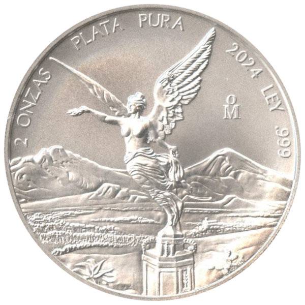 Bild von 2 oz Libertad Silber - 2024