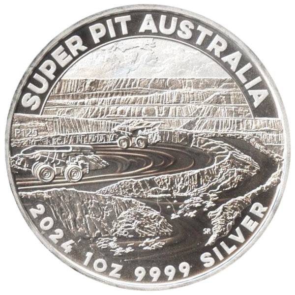 Bild von 1 oz Silber Super Pit Australia - 2024