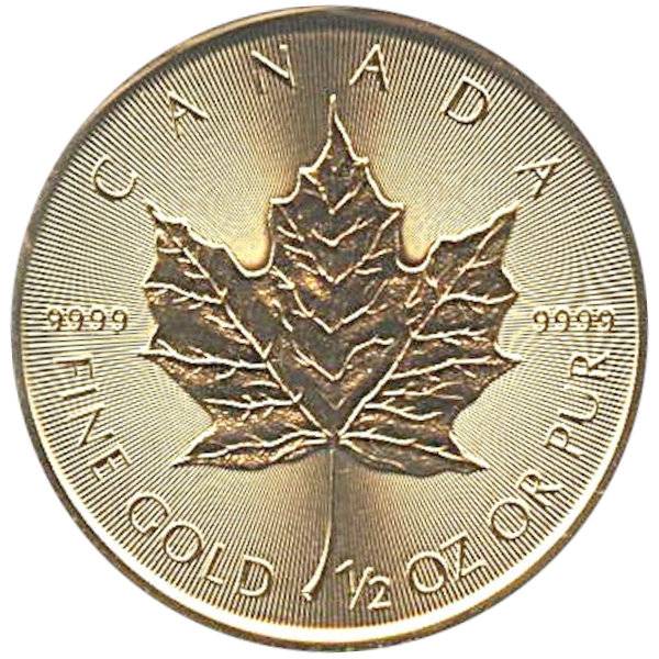 Bild von 1/2 oz Maple Leaf Gold - 2025