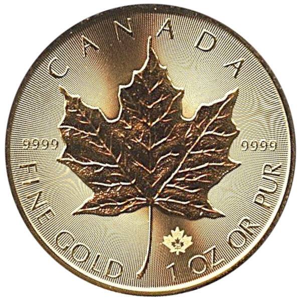 Bild von 1 oz Maple Leaf Gold - 2025