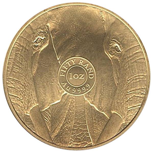 Bild von 1 oz Gold Südafrika Big Five - Elefant 2025