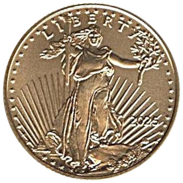 Bild von 1/10 oz American Eagle Gold 2025