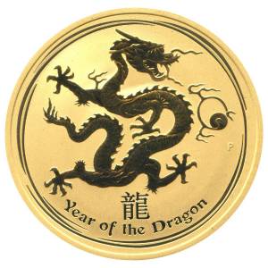 Bild von 1/20 oz Lunar II - Drache 2012