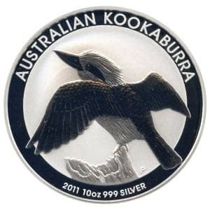 Bild von 10 oz Silber Kookaburra - 2011