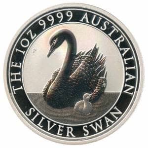 Bild von 1 oz Silber Australien Schwan 2018