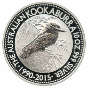 Bild von 10 oz Silber Kookaburra - 2015