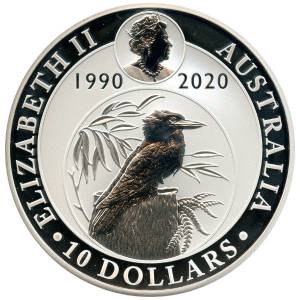 Bild von 10 oz Silber Kookaburra - 2020