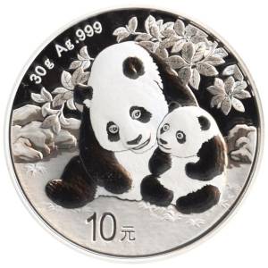 Bild von 30 g Panda Silber - 2024 - Differenzbesteuert