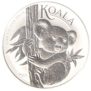Bild von 1 oz Silber Koala - 2024 - differenzbesteuert