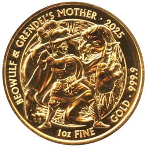 Bild von 1 oz Gold Myths and Legends - Beowulf and Grendel s Mother 2025