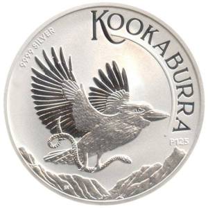 Bild von 1 Kilo Silber Kookaburra - 2024