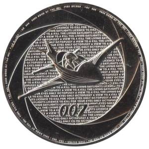 Bild von 1 OZ Silber Six Decades of 007 - Bond of the 80s - 2025