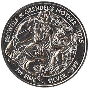 Bild von 1 oz Silber Myths and Legends - Beowulf and Grendel s Mother 2025