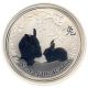 Bild 1 von 10 oz Lunar II Silber - Hase 2011